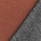 Rust Red Texture Overprinted Stretch Denim Fabric By the Yard